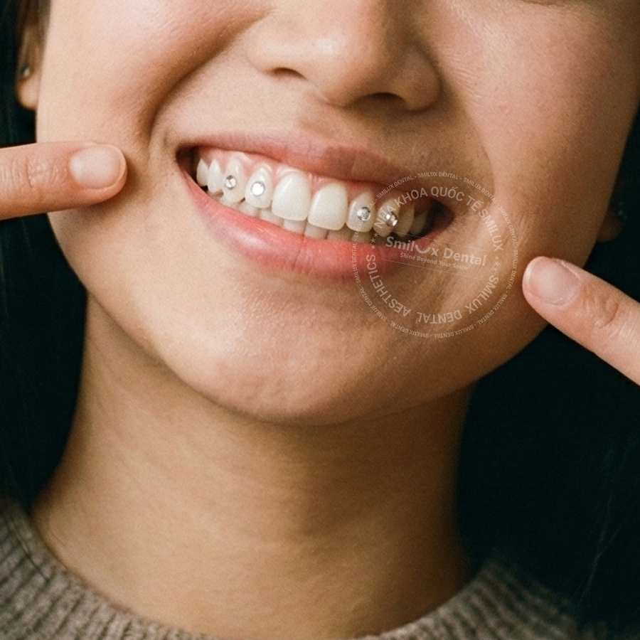 Đính đá lên răng có đau không, Vì sao Is it painful to have rhinestones attached to teeth, Why