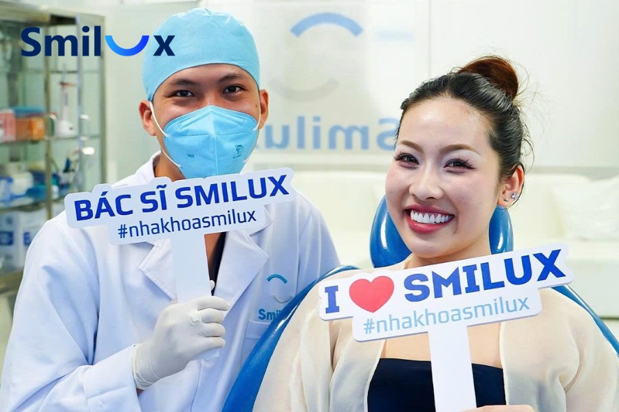 Đội ngũ bác sĩ tại Smilux là bác sĩ chuyên khoa Răng Hàm Mặt trên 15 năm kinh nghiệm