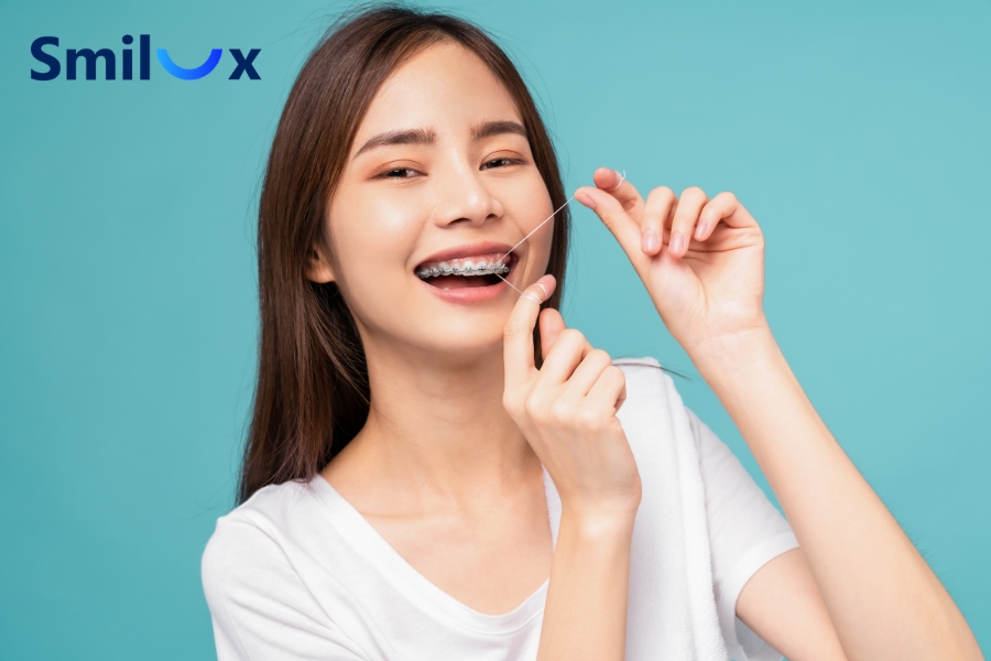 Hướng dẫn cách chăm sóc răng miệng sau khi niềng răng mắc cài cánh cam Hướng dẫn cách chăm sóc răng miệng sau khi niềng răng mắc cài cánh cam