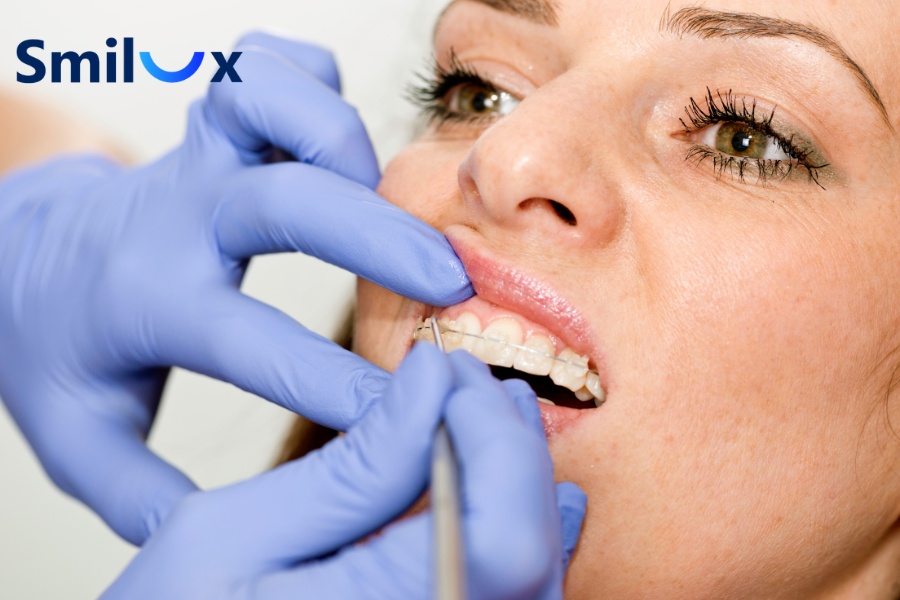 Một số lưu ý khi chỉnh nha bằng mắc cài sứ Một số lưu ý khi chỉnh nha bằng mắc cài sứ