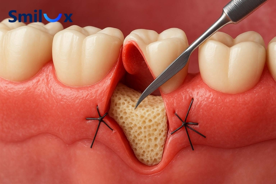 hẫu thuật tạo hình nướu là thủ thuật nha khoa thẩm mỹ, cắt, chỉnh hoặc tái tạo mô nướu để răng và nướu hài hòa hơn hẫu thuật tạo hình nướu là thủ thuật nha khoa thẩm mỹ, cắt, chỉnh hoặc tái tạo mô nướu để răng và nướu hài hòa hơn