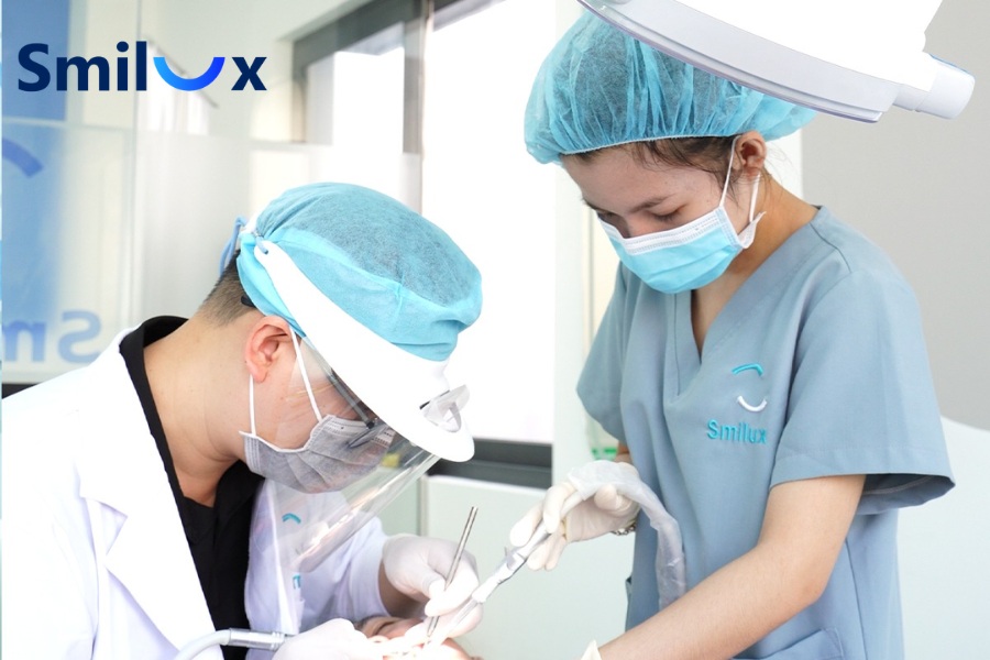 Quy trình niềng răng mắc cài kim loại​ tại Smilux