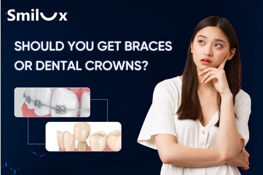 Should You Get Braces or Dental Crowns? Which Option Is Better? Should You Get Braces or Dental Crowns? Which Option Is Better?