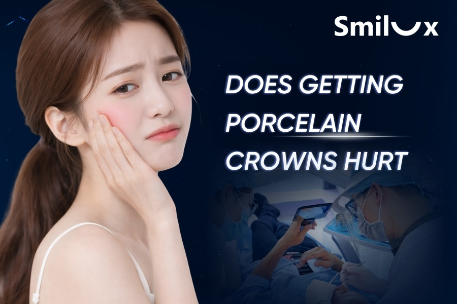 Does getting porcelain crowns hurt? How can you minimize pain when getting porcelain crowns? Does getting porcelain crowns hurt? How can you minimize pain when getting porcelain crowns?