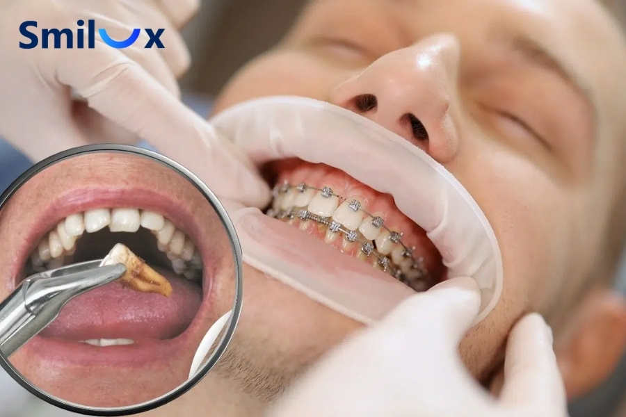 Nhổ răng nhằm tạo đủ khoảng trống cho răng dịch chuyển Nhổ răng nhằm tạo đủ khoảng trống cho răng dịch chuyển