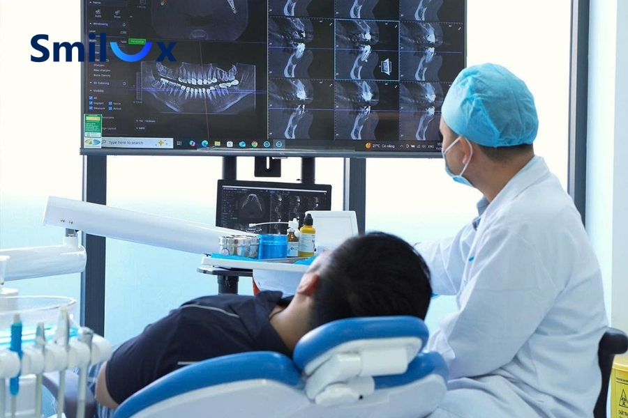 Quy trình gắn vít niềng răng tại Smilux Dental Quy trình gắn vít niềng răng tại Smilux Dental