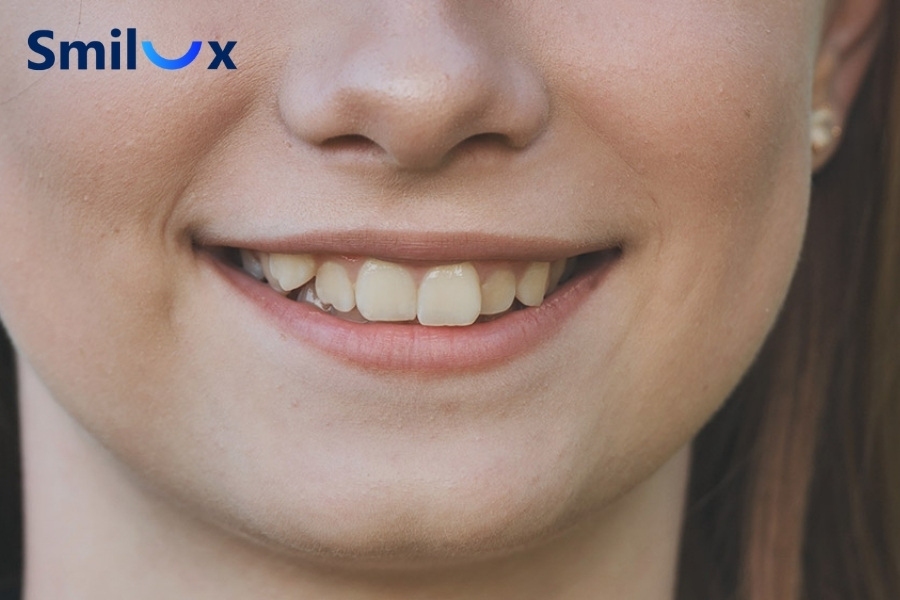 Xương nâng đỡ răng suy giảm có thể khiến răng dịch chuyển sai vị trí, làm cung răng lệch lạc Xương nâng đỡ răng suy giảm có thể khiến răng dịch chuyển sai vị trí, làm cung răng lệch lạc