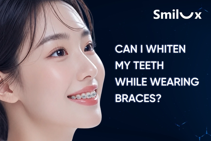 Can I Whiten My Teeth While Wearing Braces? Smilux Dentists Explain Can I Whiten My Teeth While Wearing Braces?
