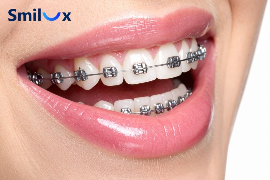 Răng đã bọc sứ vẫn có thể niềng được Răng đã bọc sứ vẫn có thể niềng được