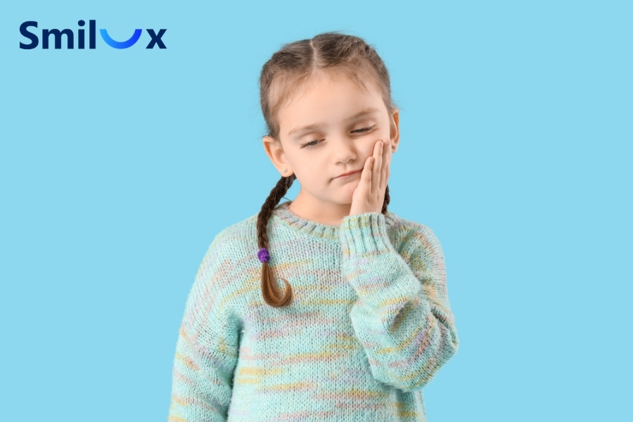 Răng trẻ có men răng mỏng và buồng tủy lớn nên dễ ê buốt Răng trẻ có men răng mỏng và buồng tủy lớn nên dễ ê buốt