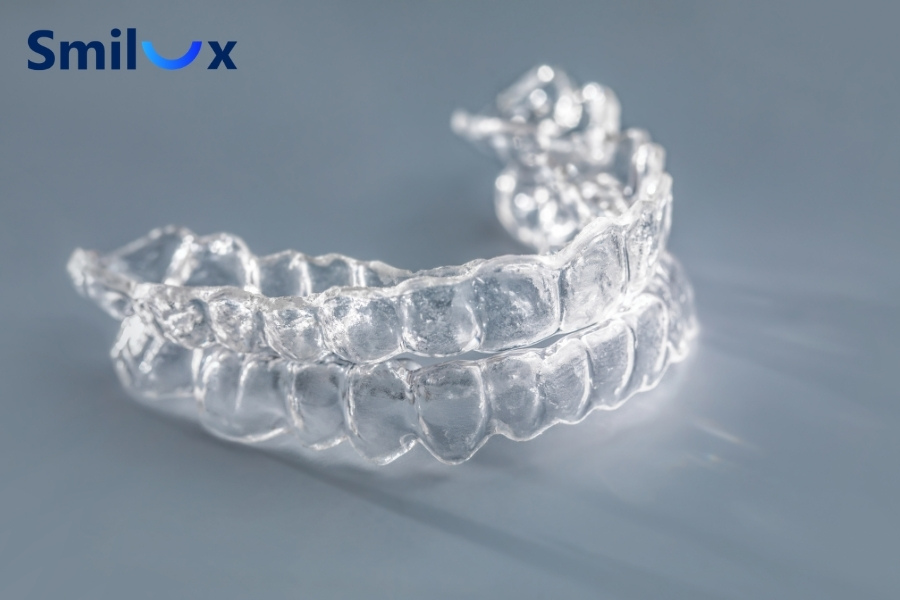 Rơi hoặc thất lạc khay niềng trong suốt Rơi hoặc thất lạc khay niềng trong suốt
