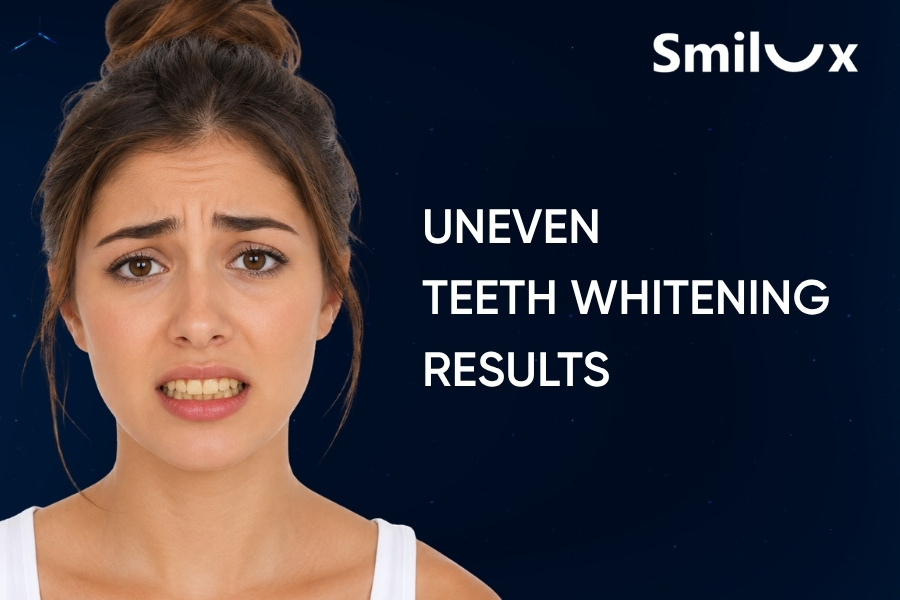 Uneven Teeth Whitening Results: Causes and Effective Solutions Uneven Teeth Whitening Results: Causes and Effective Solutions