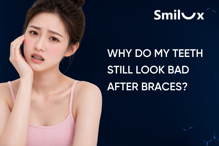 Why Do My Teeth Still Look Bad After Braces? Why Do My Teeth Still Look Bad After Braces smilux dental