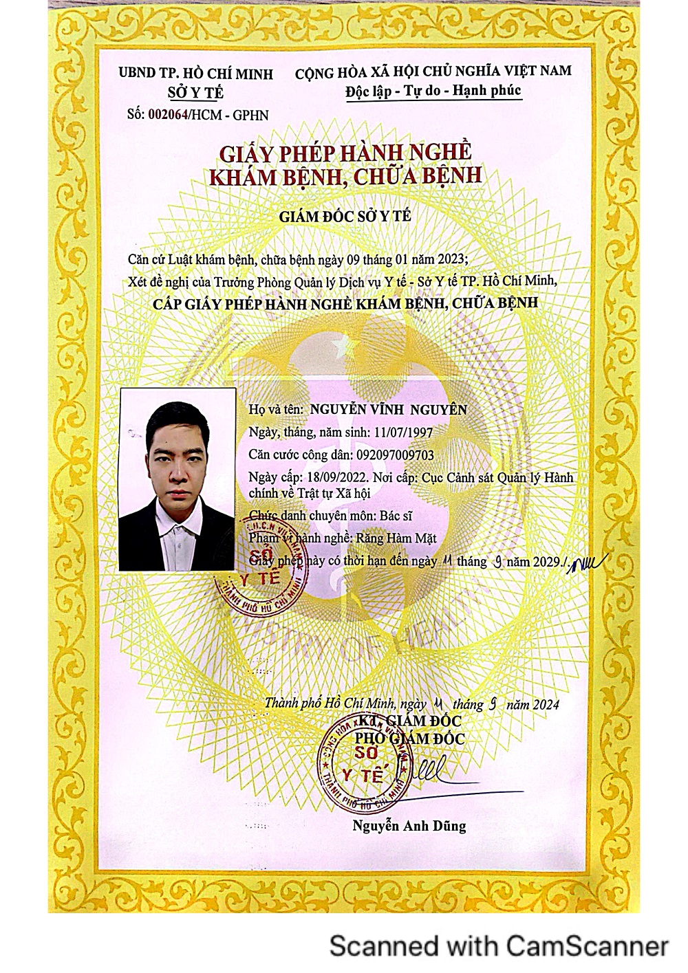 Giấy phép hành nghề