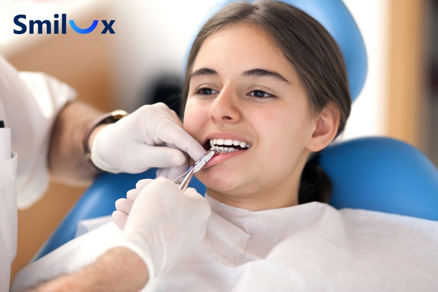 Chỉnh nha sai kỹ thuật có thể khiến nướu bị kích ứng, sưng đau Chỉnh nha sai kỹ thuật có thể khiến nướu bị kích ứng, sưng đau